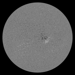 Image of Sun's magnetic field