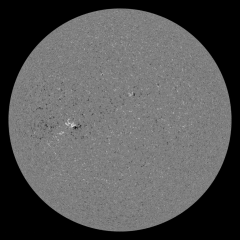 Image of Sun's magnetic field