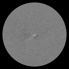 Image of Sun's magnetic field