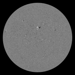 Image of Sun's magnetic field