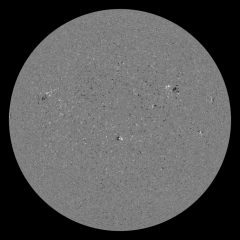 Image of Sun's magnetic field