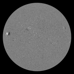 Image of Sun's magnetic field