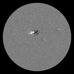 Image of Sun's magnetic field