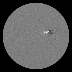 Image of Sun's magnetic field