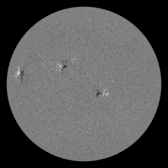 Image of Sun's magnetic field