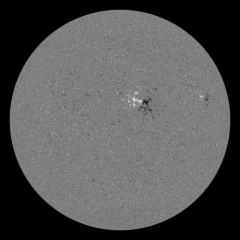 Image of Sun's magnetic field