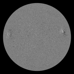 Image of Sun's magnetic field