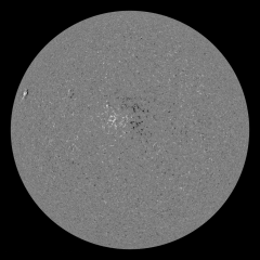 Image of Sun's magnetic field