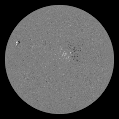 Image of Sun's magnetic field