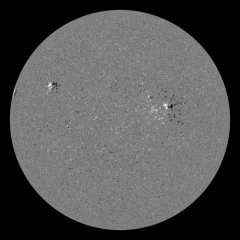 Image of Sun's magnetic field