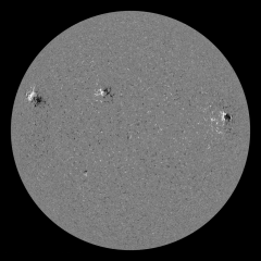 Image of Sun's magnetic field