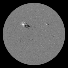 Image of Sun's magnetic field