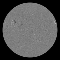 Image of Sun's magnetic field