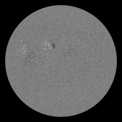 Image of Sun's magnetic field