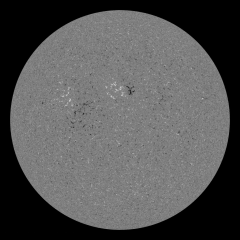 Image of Sun's magnetic field