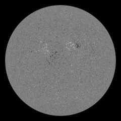 Image of Sun's magnetic field