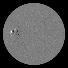 Image of Sun's magnetic field