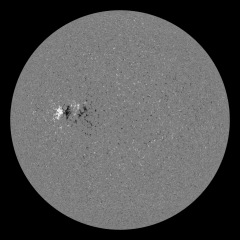 Image of Sun's magnetic field