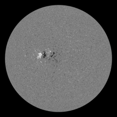 Image of Sun's magnetic field