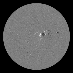 Image of Sun's magnetic field