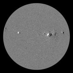 Image of Sun's magnetic field