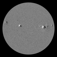 Image of Sun's magnetic field