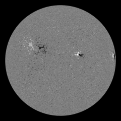 Image of Sun's magnetic field