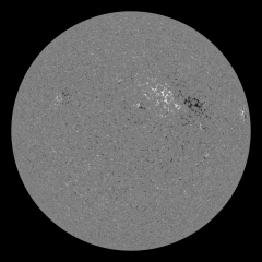 Image of Sun's magnetic field