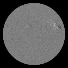 Image of Sun's magnetic field