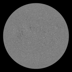 Image of Sun's magnetic field