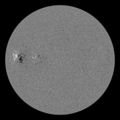 Image of Sun's magnetic field