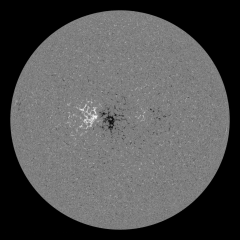 Image of Sun's magnetic field