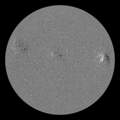 Image of Sun's magnetic field