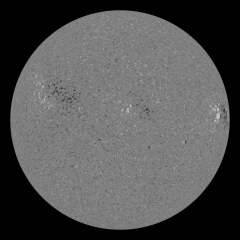 Image of Sun's magnetic field