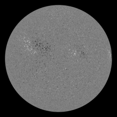 Image of Sun's magnetic field