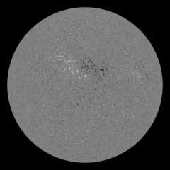 Image of Sun's magnetic field