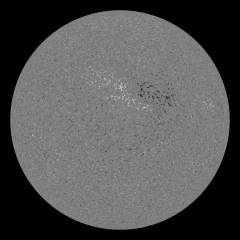 Image of Sun's magnetic field