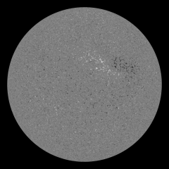 Image of Sun's magnetic field