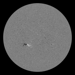 Image of Sun's magnetic field