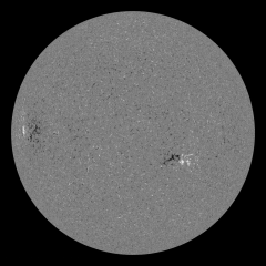 Image of Sun's magnetic field