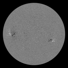 Image of Sun's magnetic field