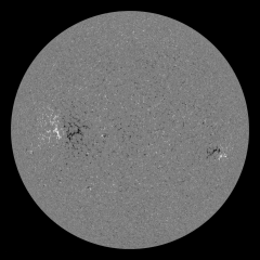 Image of Sun's magnetic field