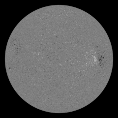 Image of Sun's magnetic field