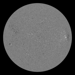 Image of Sun's magnetic field