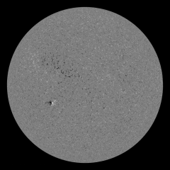 Image of Sun's magnetic field