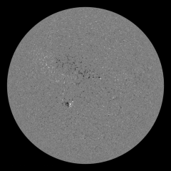 Image of Sun's magnetic field