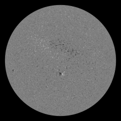 Image of Sun's magnetic field