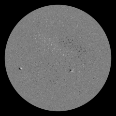 Image of Sun's magnetic field