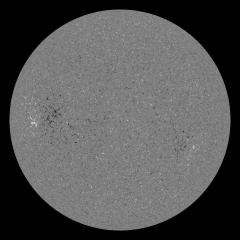 Image of Sun's magnetic field