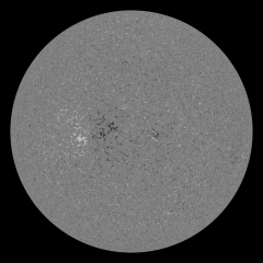 Image of Sun's magnetic field